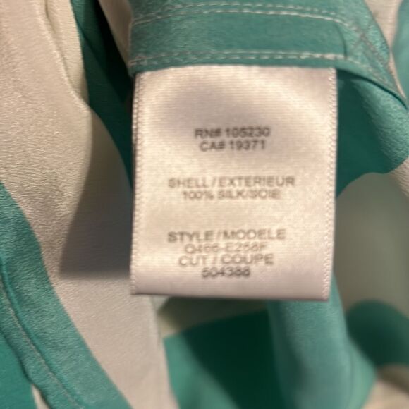 Equipment Silk Striped Blouse Size Small - Picture 4 of 4